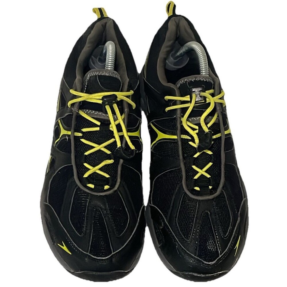 SPEEDO MENS Shoes Size US 10 Black Sneakers Running Gym Outdoors Athletic WEAR